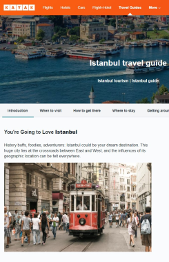 KAYAK - Istanbul Travel Guide